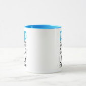 Funny Dad Mok Gift for Vaderdag or Birthday (Midden)