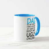 Funny Dad Mok Gift for Vaderdag or Birthday (Voorkant rechts)