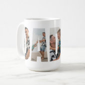 Funny Dad Mug – Fixer of Problems & King of Snacks Koffiemok (Voorkant links)