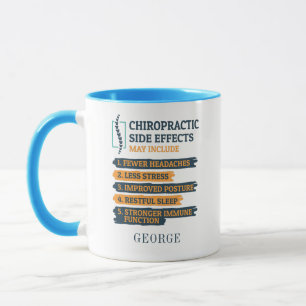 Funny Dad Personalized Chiropractive Side Effects Mok