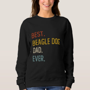 Funny Dad Shirten Beste Beagle Dog Dad Ooit Shirte Trui