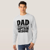 FUNNY DAD T-Shirts CAPITAINE INCONTOURNABLE (Devant entier)