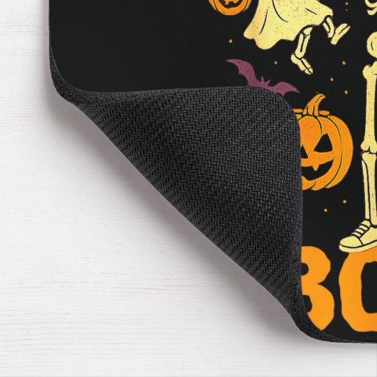 Funny Dad To The Bone Skeleton With Kids Halloween Muismat (Hoek)