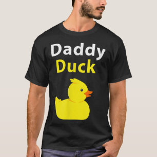 Funny Daddy Duck Rubber Duck TShirt