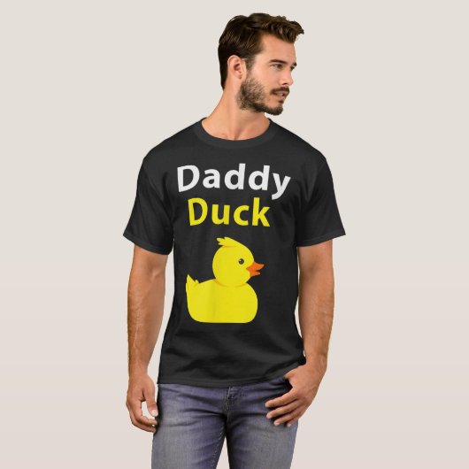 Funny Daddy Duck Rubber Duck TShirt (Devant entier)