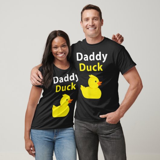 Funny Daddy Duck Rubber Duck TShirt (Unisexe)