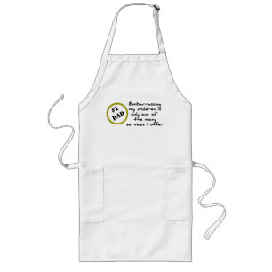 Funny Dadism, beste vader Apron Lang Schort