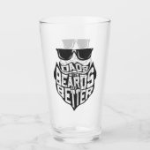 FUNNY DADS MET BEARDEN ZIJN BETER VANDAAG VROUWEN GLAS (Voorkant)