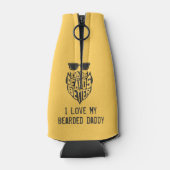 FUNNY DADS WITH BEARDS ARE BETTER FATHERS DAY FLESJESKOELER (Achterkant)