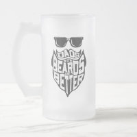 FUNNY DADS WITH BEARDS ARE BETTER FATHERS DAY