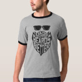 FUNNY DADS WITH BEARDS ARE BETTER FATHERS DAY T-SHIRT (Voorkant)