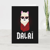 Funny Dalai Lama Alpaca Cadeau Llamaste Grappig Le