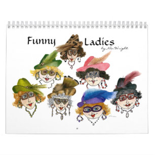 Funny Dames Calendar Kalender