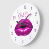 Funny Dames Girl Cave Grote Klok (Hoek)