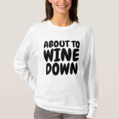 Funny Dames WINE T-shirts T - shirts (Voorkant)