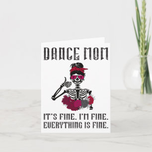Funny Dance mama danst moeder van dansermoeder Kaart