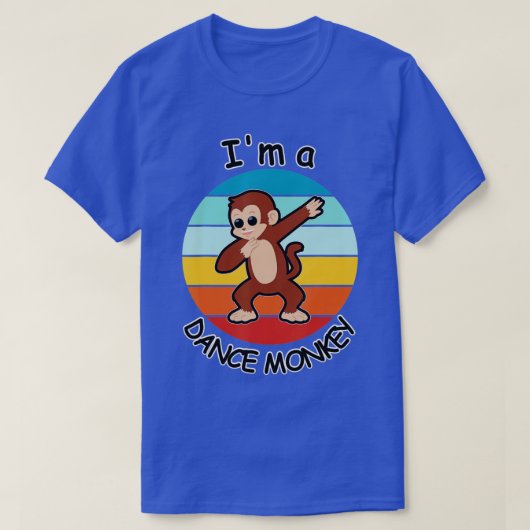 Funny Dance Monkey - 1 T-shirt (Design voorkant)