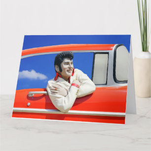 FUNNY DANK JE GROTE KAART, ROCKER 1950 BEDANKKAART