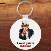 Funny dansen sleutelhanger (Voorkant)