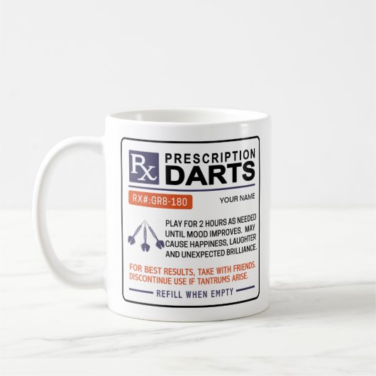 Funny Darts Mok Prescription Design (Links)