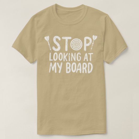 Funny Darts Quote (1) T-shirt (Design voorkant)