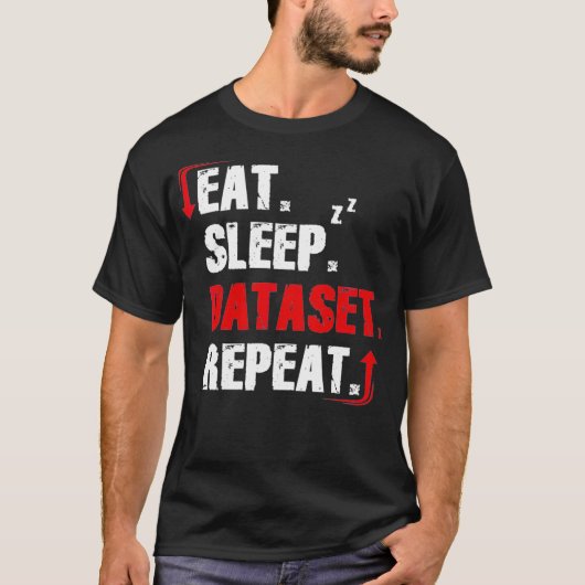 Funny Data Analyst Definition Data Scientist Stati T-shirt (Voorkant)