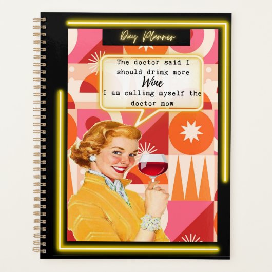 Funny Day Planner/Journal For Women Sassy-Doctor Planner (Voorkant)