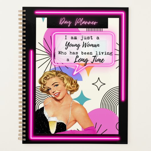 Funny Day Planner/Journal For Women Sassy-Girl (Devant)