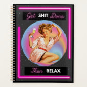 Funny Day Planner/Journal For Women Sassy-Relax (Devant)