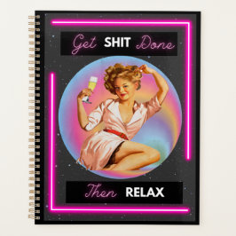 Funny Day Planner/Journal For Women Sassy-Relax Planner
