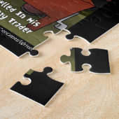 Funny Day Trader Jigzaag Puzzle door Rick London Legpuzzel (Zijkant)