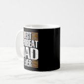 Funny Deadbeat Dad Vaderdag Gift Koffiemok (Voorkant links)