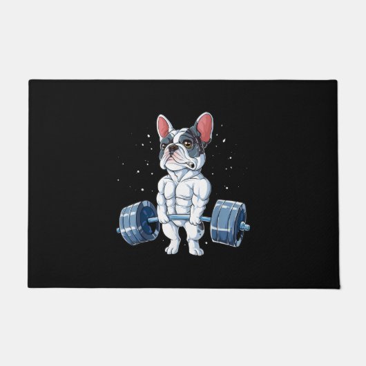 Funny Deadlift Gym Deurmat (Voorkant)