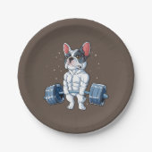 Funny Deadlift Gym Papieren Bordje (Voorkant)