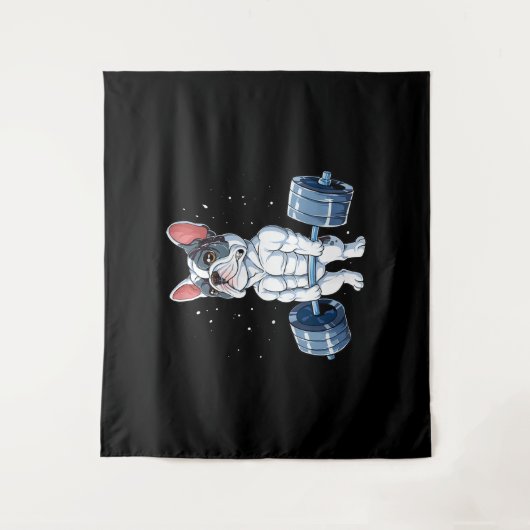 Funny Deadlift Gym Wandkleed (Voorkant)