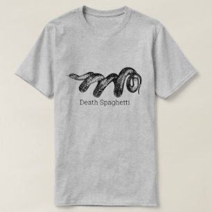 Funny DEATH SPAGHETTI-slang T-shirt