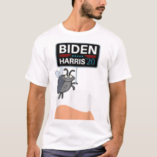 Funny Debate Fly on Mike Pence's Head of T-shirt
