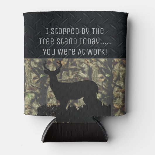 Funny Deer Chasse Bière Glacière (Devant)