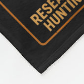 Funny Deer Hunter Things I Do Hunting In My Spare  Fleece Deken (Hoek)