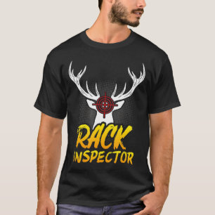 Funny Deer Hunter's I Inspector en Hunting Gift T-shirt