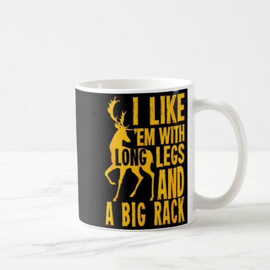 Funny Deer Hunting Quote Gift For Hunters Koffiemok (Rechts)