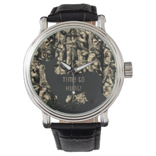 Funny Deer Hunting Time to Hunt Watch Horloge