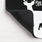 Funny Deer Hunting Treestand Bow Hunting Muismat (Hoek)