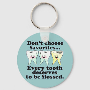 Funny Dental Humor Sleutelhanger