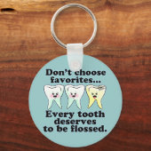Funny Dental Humor Sleutelhanger (Voorkant)