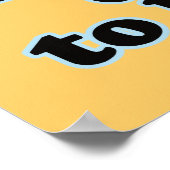 Funny Dental Office Artwork Poster (Hoek)