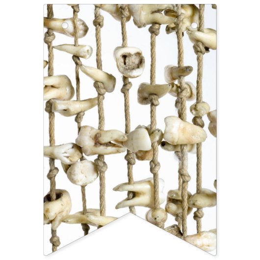 Funny Dental Photography Extracted Teeth Dentist Vlaggetjes (Eerste vlag)