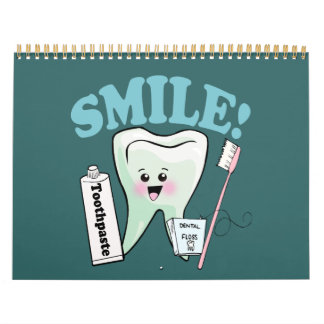 Funny Dentist Dental Hygienist Kalender