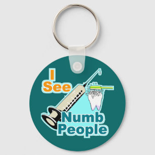 Funny Dentist Dental Hygienist Sleutelhanger