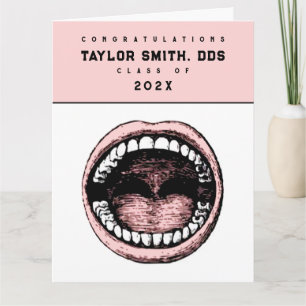 Funny Dentist Dental School Afstuderen Kaart